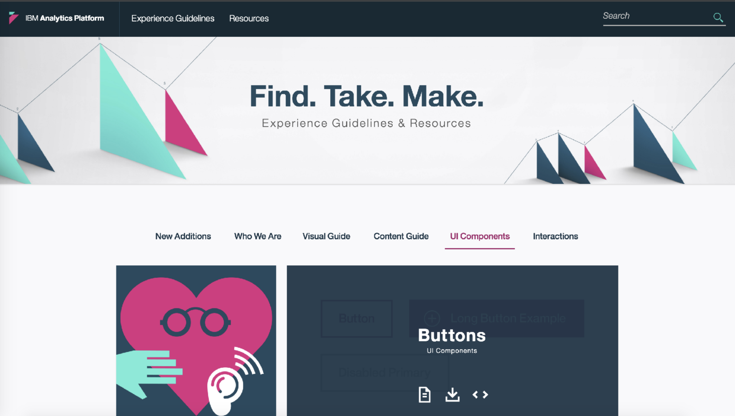 Component documentation structure