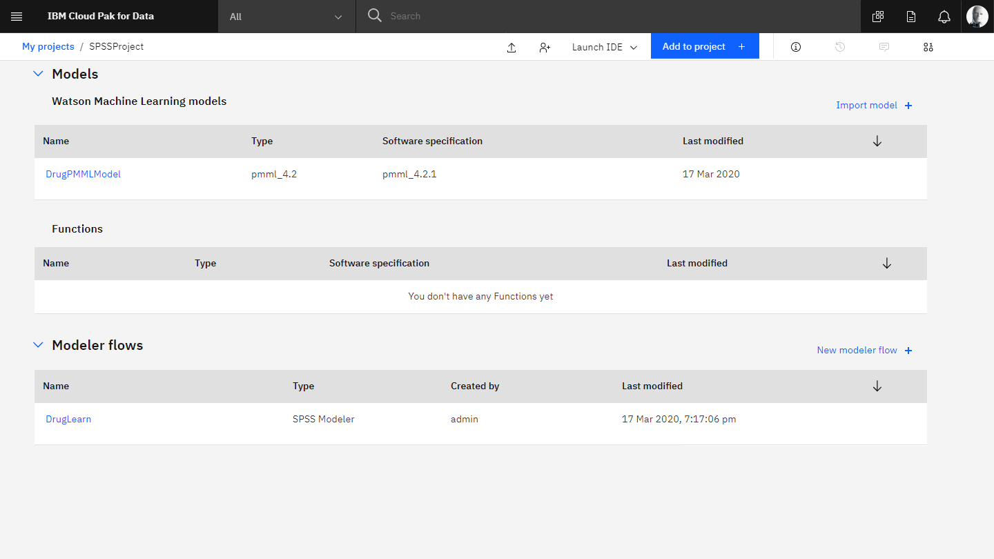 IBM — Carbon Design System integration and SPSS Modeler redesign