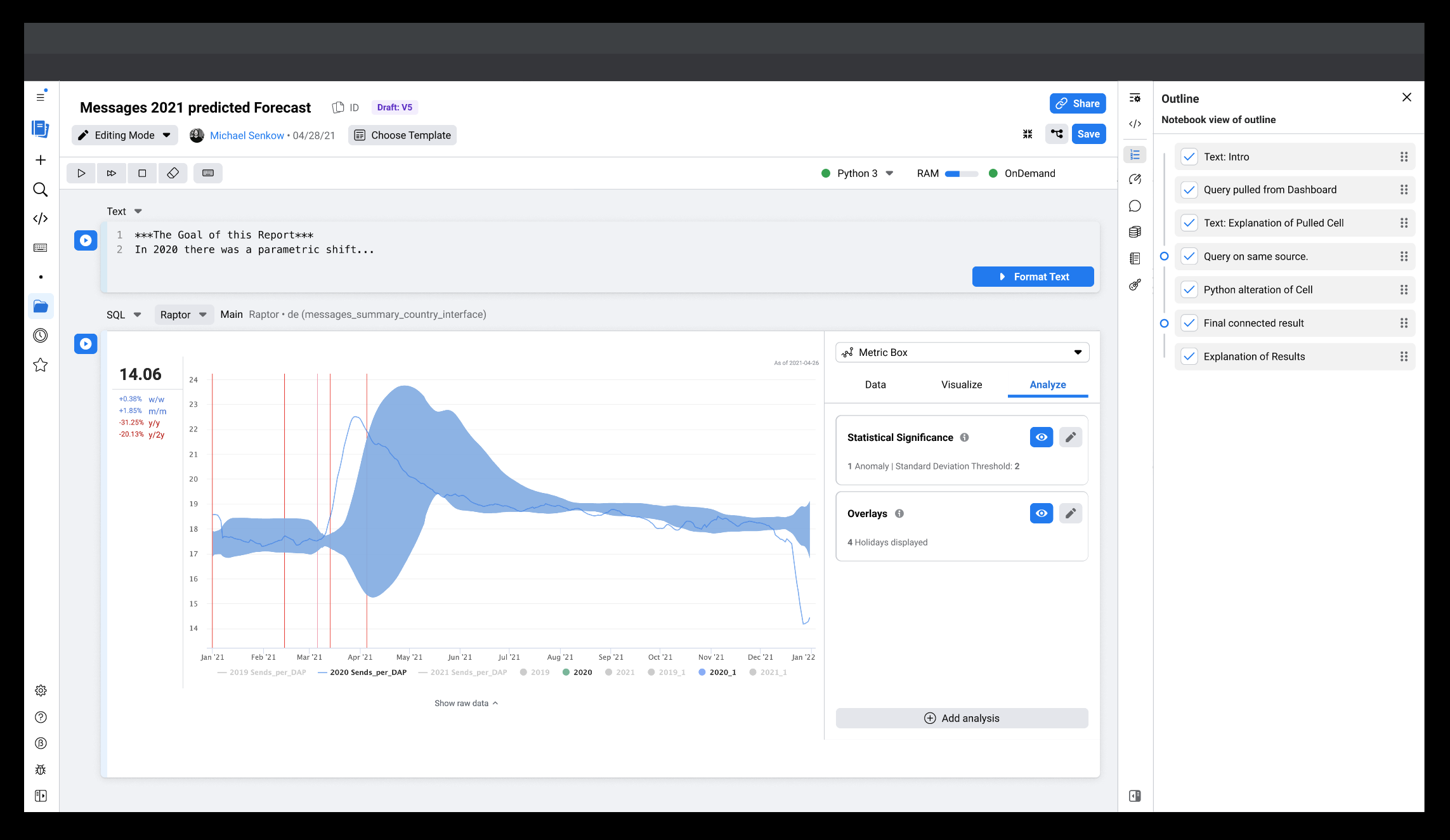 Cell type variations exploring different functionality placement options, including SQL cells, file cells, markdown cells, and visualization cells