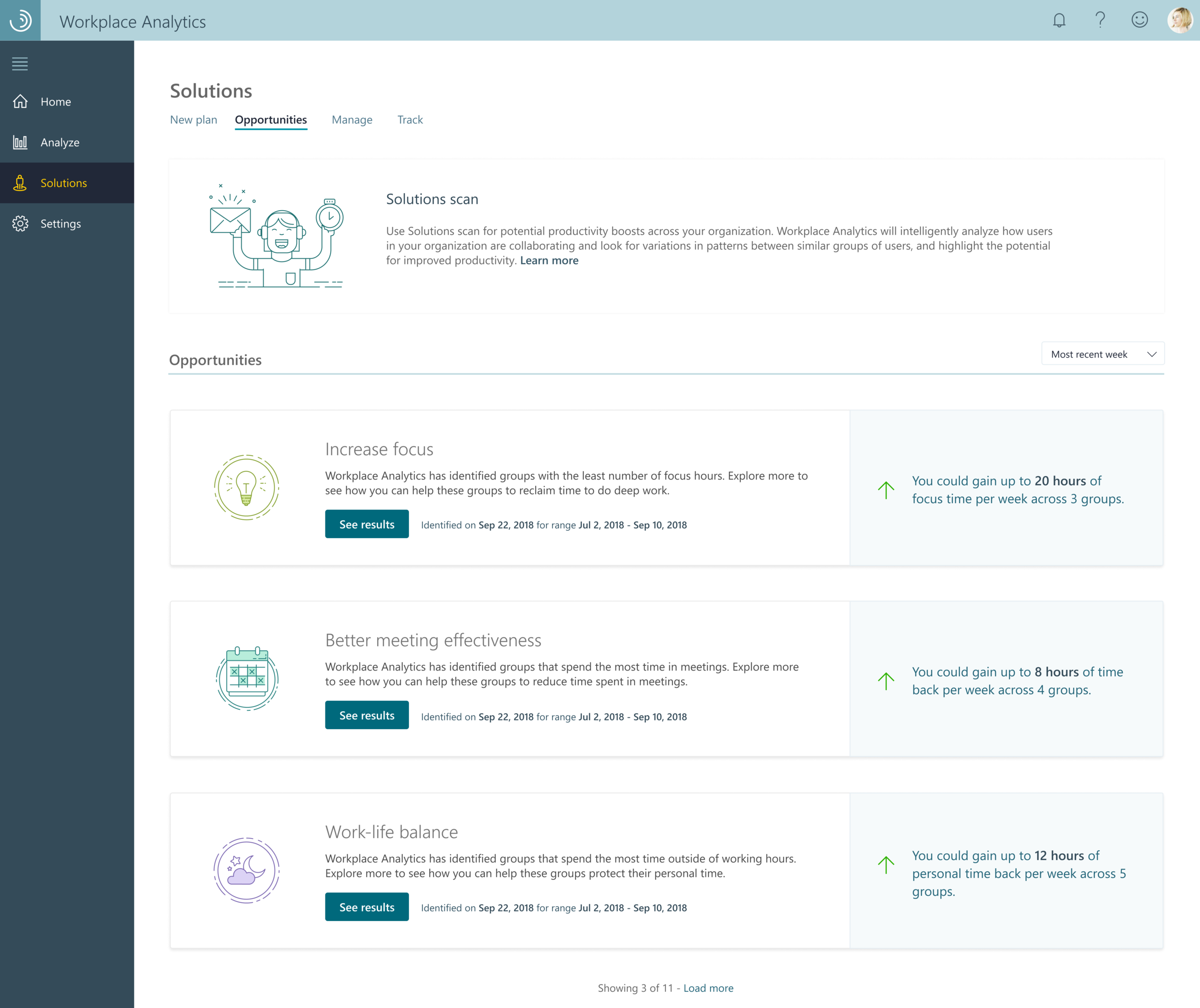 Old navigation pattern