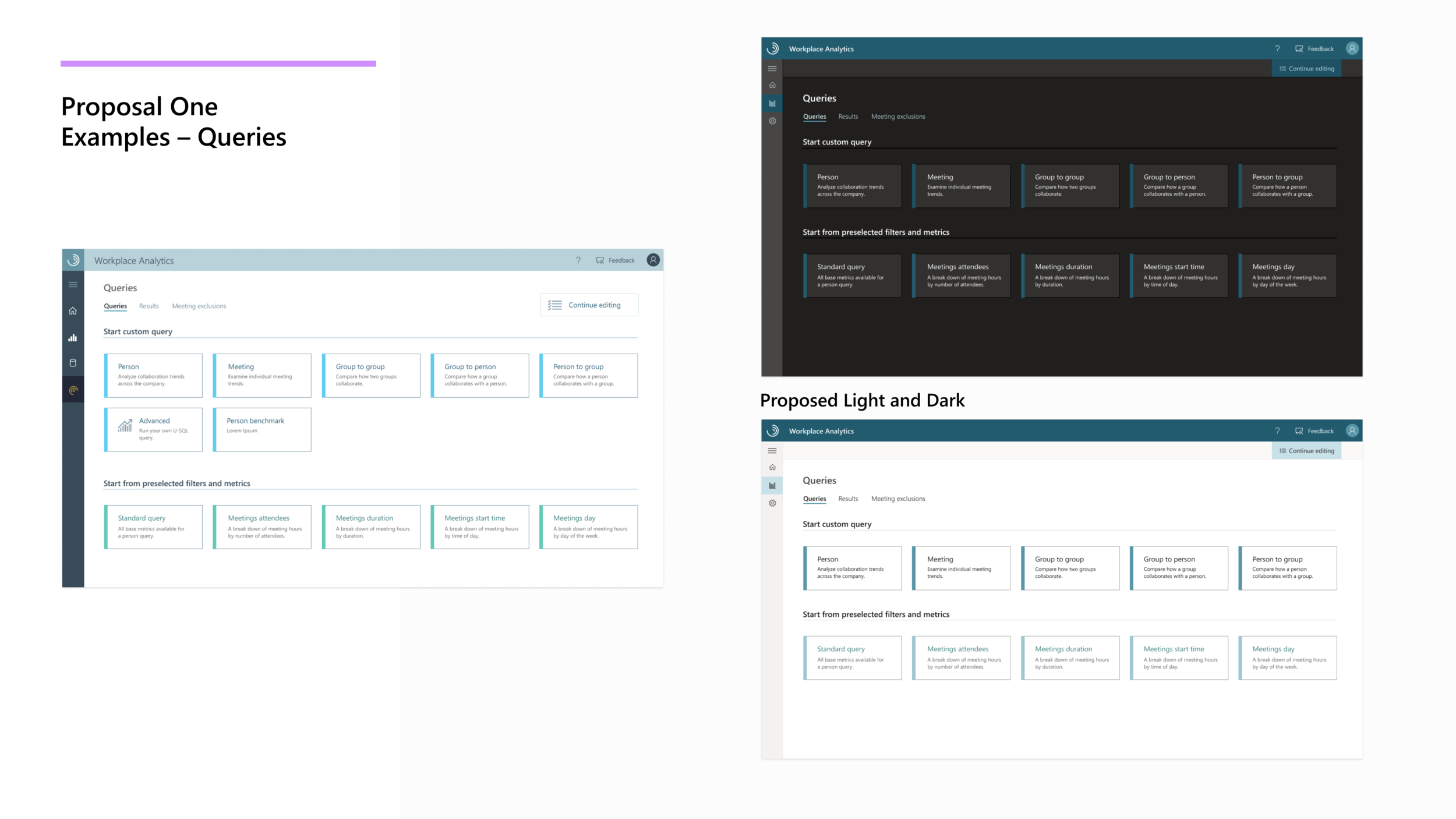 Layout iteration exploring flexible container patterns and content alignment