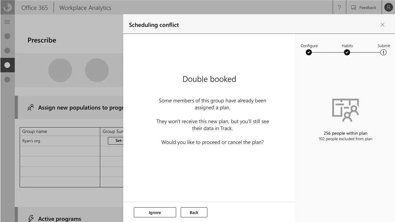 Focus analytics insights screen 3 showing time management insights and optimization suggestions